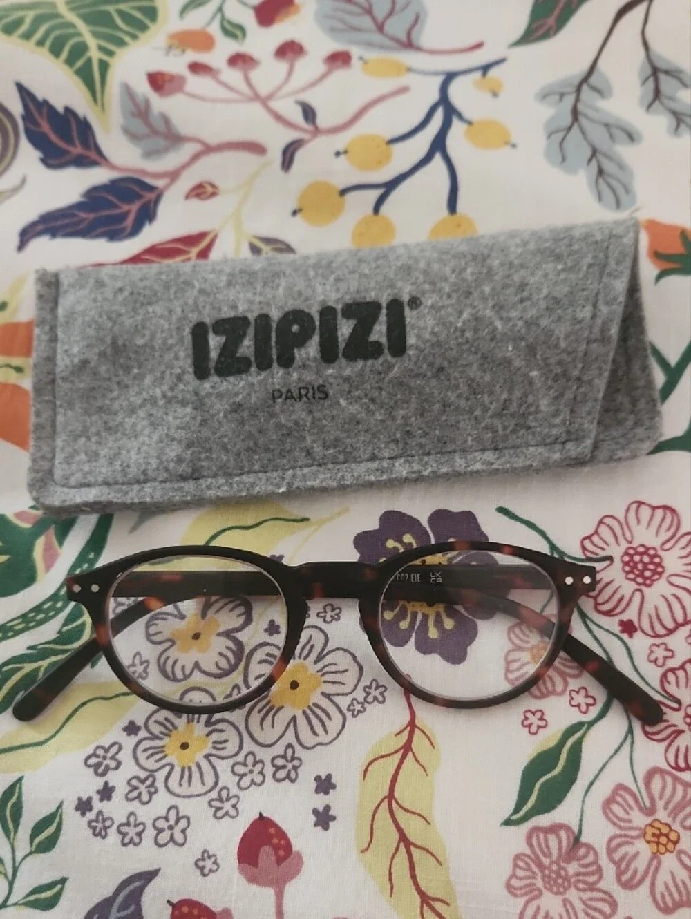 IZIPIZI Tortoise Round Reading Glasses -2.0 Unisex